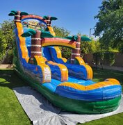 Bounce house with water slide in Mesa