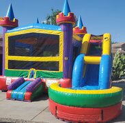 Bounce house with water slide in Mesa