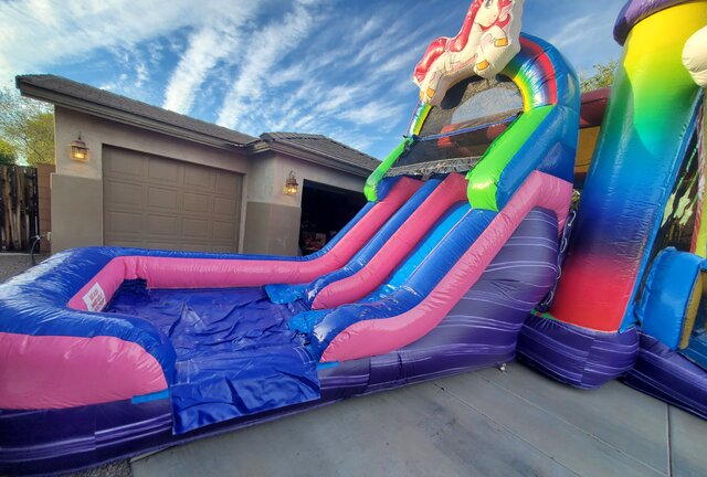 bounce house water slide in Mesa AZ